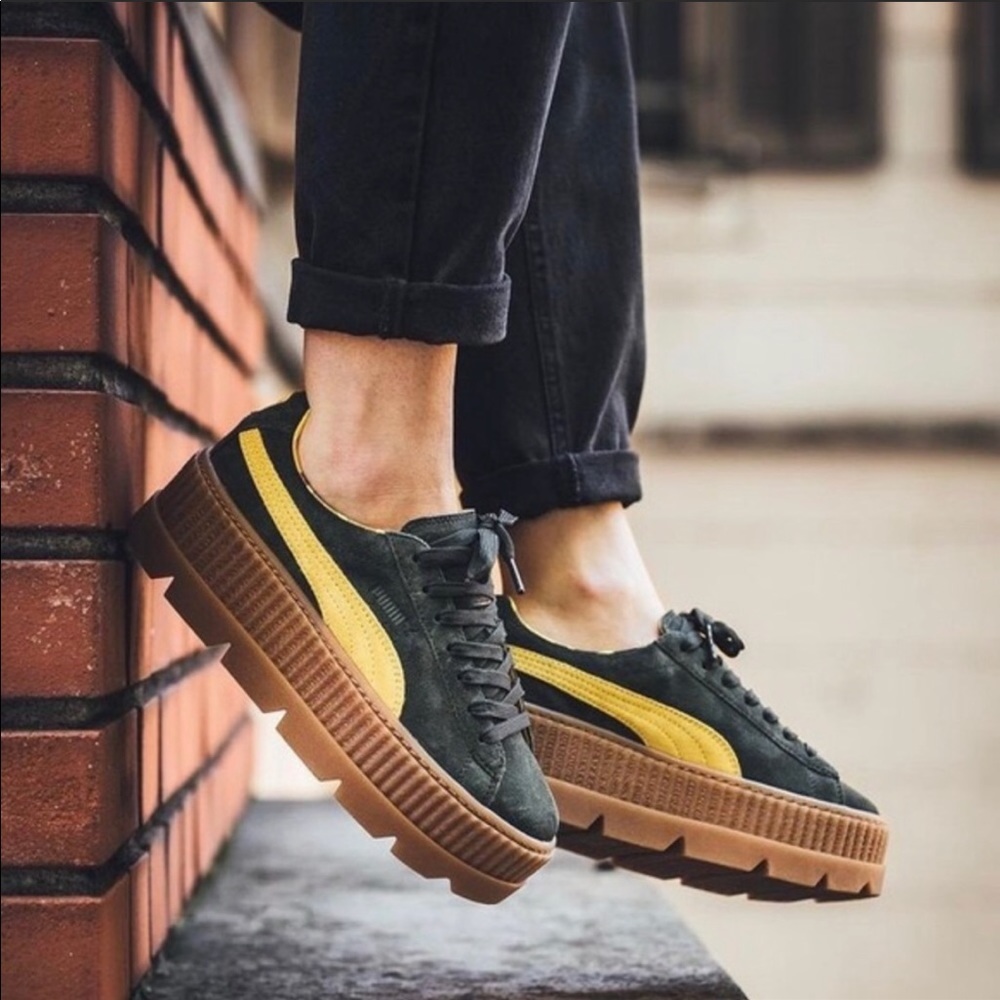 Fenty Rihanna platform pumas